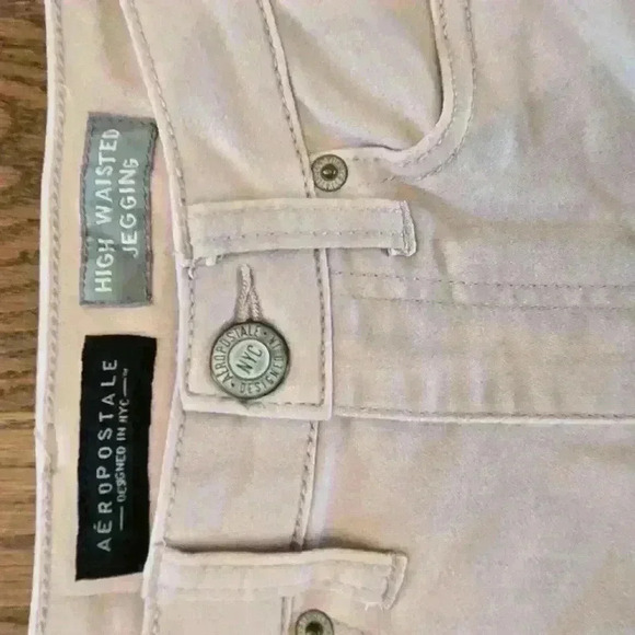 Aeropostale Women's High Waisted Jegging Old Rose,Size 0 NWT - Picture 2 of 4